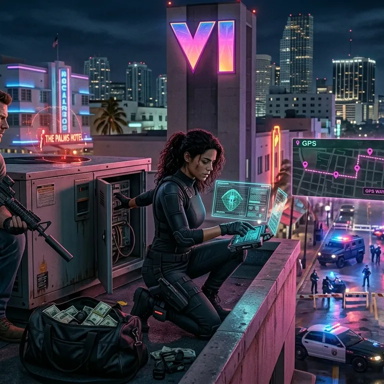 GTA 6 Leaks – Tout savoir sur les Missions, les Braquages et la Coopération